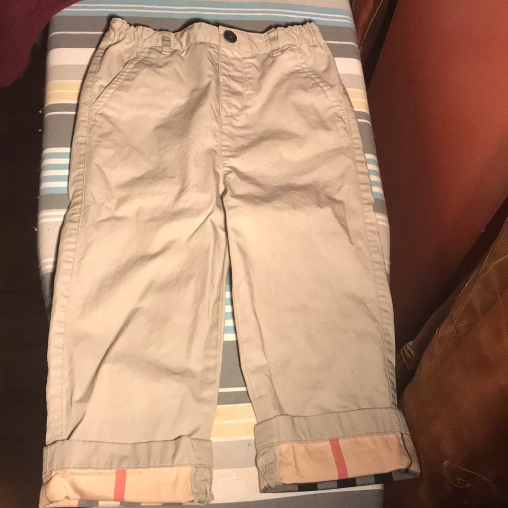 Boys Burberry khaki